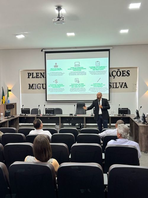 Capacitação sobre a Nova Lei de Licitação 14.133/21. Para vereadores e servidores públicos.