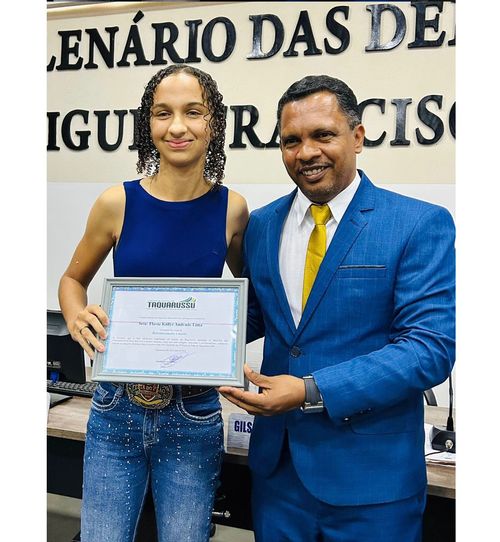 Câmara Municipal de Taquarussu realiza sessão solene para entrega de moções de parabenização.