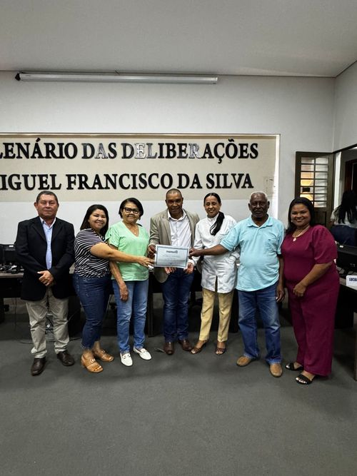 MOÇÃO DE AGRADECIMENTOS para as equipes de enfermagem (técnicos de enfermagem e enfermeiros da UBS.